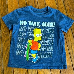 Kids Bart Simpson shirt size 4/5